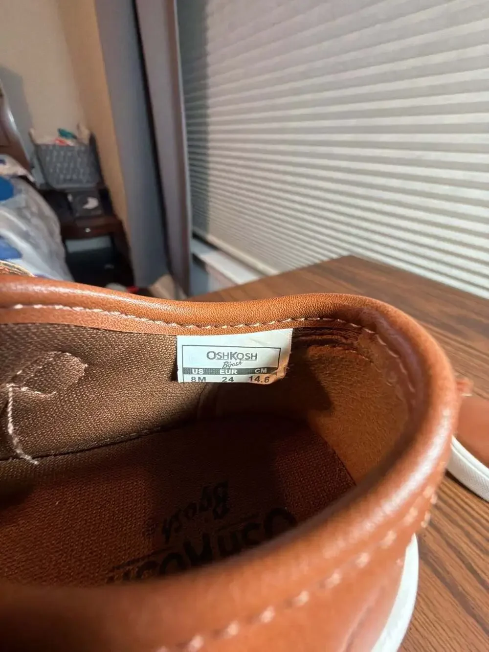 OshKosh B'gosh Mary Jane Shoes Size 8M Brown